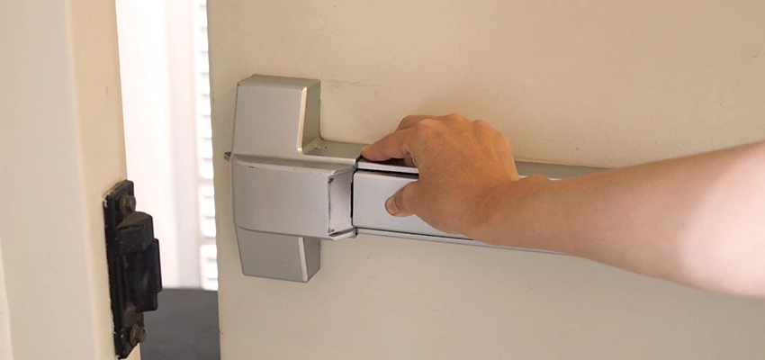 Roller Gate Panic Bar Installation in San Bernardino, California